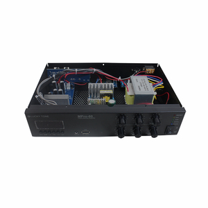 M Amplificador de mezclador de audio profesional Sistema de megafonía Amplificador de potencia Bluetooth con USB/Sintonizador - Product Image 5