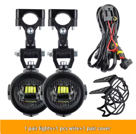 1 Pair lights+1 psc wire +1 pair cover
