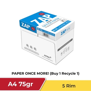 ZAP Paper A4コピー用紙印刷用の高品質の明るさと耐久性の完璧な組み合わせ