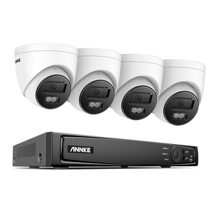 ANNKE 8-<strong>Channel</strong> 4K Ultra HD H.265+ POE NVR Security Camera System with AI Smart Dual Light Micro 8MP Video Cameras - Product Image 1