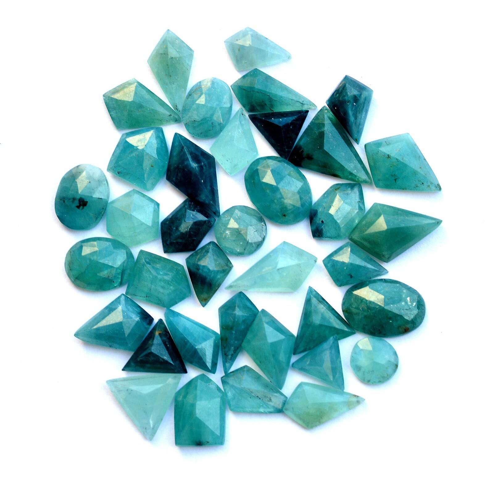 สีเขียว, สีฟ้า