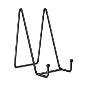 Hochwertiger schwarz pulver beschichteter Metall-Eisenplatten ständer Perfekt für stilvolles <span class=keywords><strong>Display</strong></span> für Haushalts-und Küchen geschirr platten