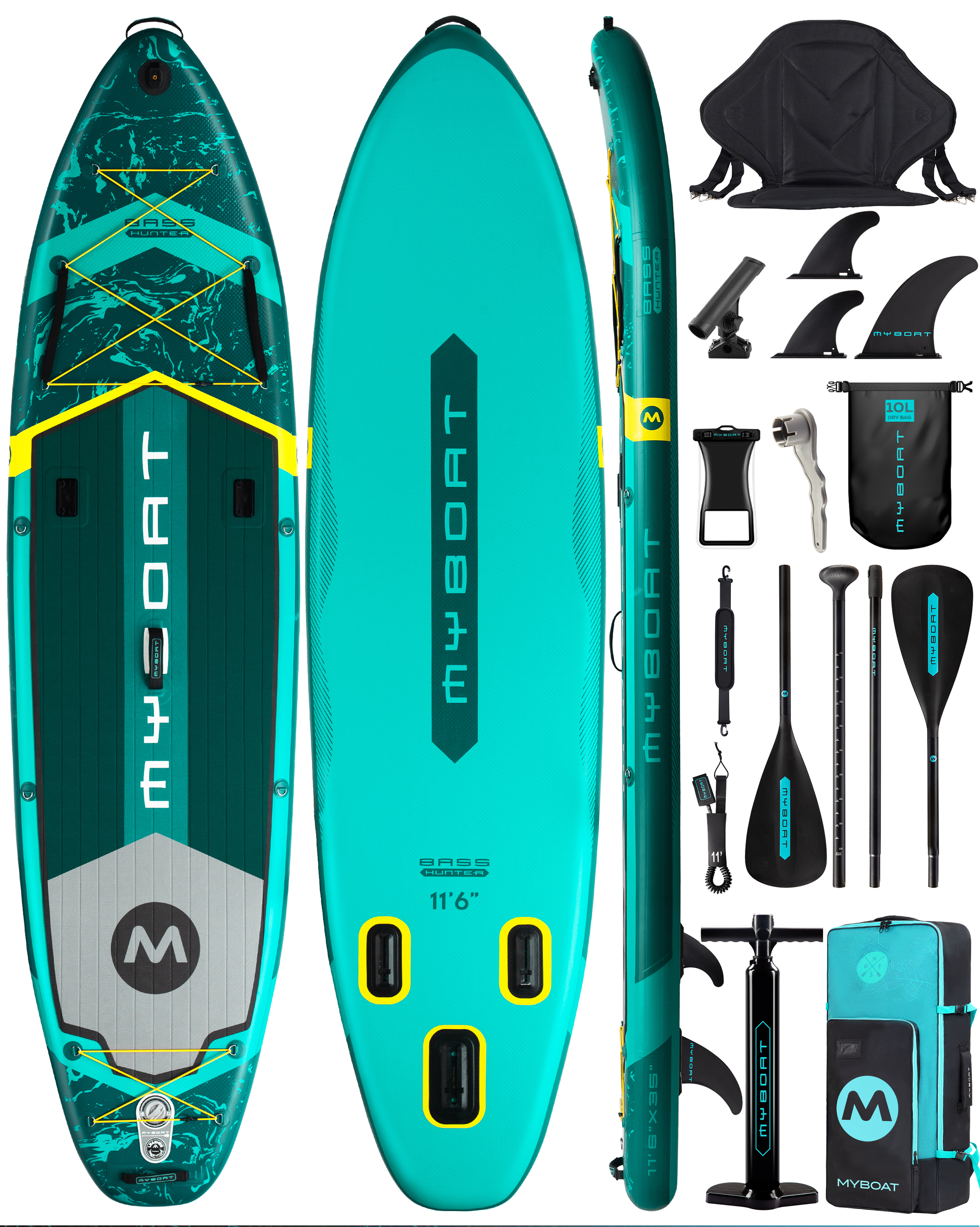 BASS HUNTER Verde PRO