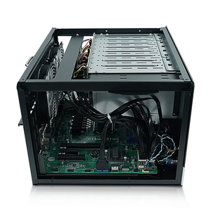 Uso en el hogar 8 Bay Disco duro interno Servidor Computadora C246 Ocho ranuras de disco duro 128GB Ssd NAS Almacenamiento en la nube - Product Image 2