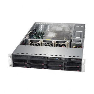 Superserver Servidor de red de alta velocidad en rack 2U con unidades intercambiables en caliente Expansión Pcie para computación en la nube de centro de datos - Product Image 1