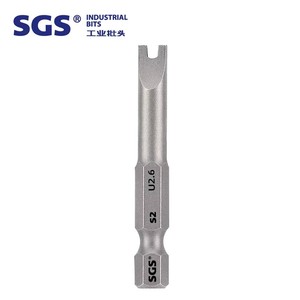 Duy nhất kết thúc 1/4 "Hex Shank cờ lê hình dạng (Mắt Rắn) ngành công nghiệp screwdriver bit - Product Image 1