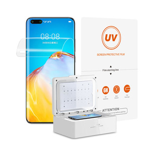 Giá bán buôn 6h điện thoại di động temper bảo vệ màn hình UV Hydrogel tấm phim bảo vệ màn hình cho Huawei điện thoại Mate 40 Pro - Product Image 2
