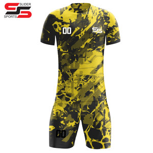 Breathable Quick Dry Soccer Jersey Kids Set Custom Soccer Uniform Sets Soccer <strong>Kits</strong> Mens Football Uniform Cheap Price Team <strong>Kit</strong> - Product Image 5