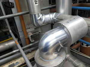 Penutup siku kaus aluminium tahan lama kustom desain Modern siku isolasi untuk retensi pemanas yang efisien dalam pipa - Product Image 5