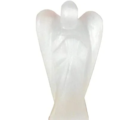 Angeli di Selenite di pietre preziose di alta qualità per la guarigione di angeli di agata Selenite 2 "angeli per la guarigione della pietra preziosa in vendita