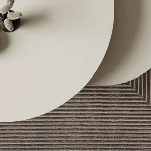 <strong>Nesting</strong> Modern Nordic Style Round Coffee <strong>Tables</strong> with Metal Legs Set of 2 for Living Room Villa and Gym <strong>End</strong> <strong>Tables</strong> - Product Image 4