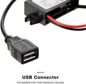 12v至5v DC转换器降压模块USB输出电源适配器 - Product Image 5