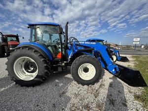 2024新霍兰德T5.110拖拉机107马力4WD，用于农场和农业，发动机和电机34小时使用80HP额定功率 - Product Image 2