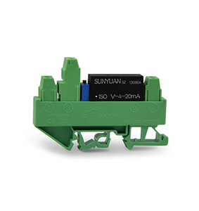 DC 0-70mV Entrada a 0-20mA Aislador de señal de salida para programación de PLC y control industrial - Product Image 4