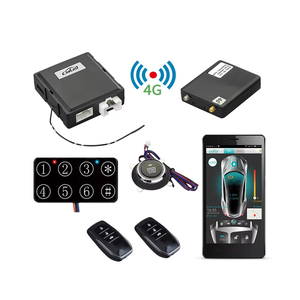 CarEasy 4G GPS/GSM Car Alarm PKE <strong>Keyless</strong> Entry <strong>Push</strong> <strong>Button</strong> Engine Start Stop <strong>System</strong> with Remote Engine Start - Product Image 1