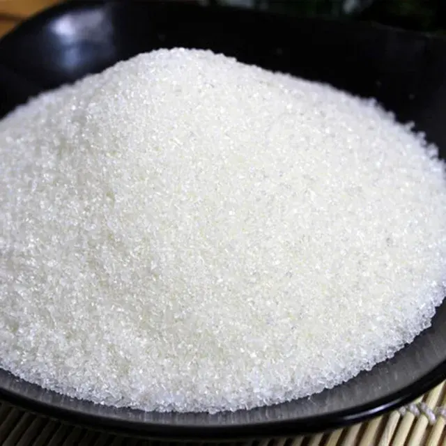 Azúcar blanco derivado de azúcar crudo que ha pasado por purificación Alta calidad asequible