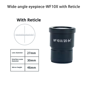 BRTE WF 10X20X立体显微镜10毫米广角目镜大视场20x高眼点1对 - Product Image 4