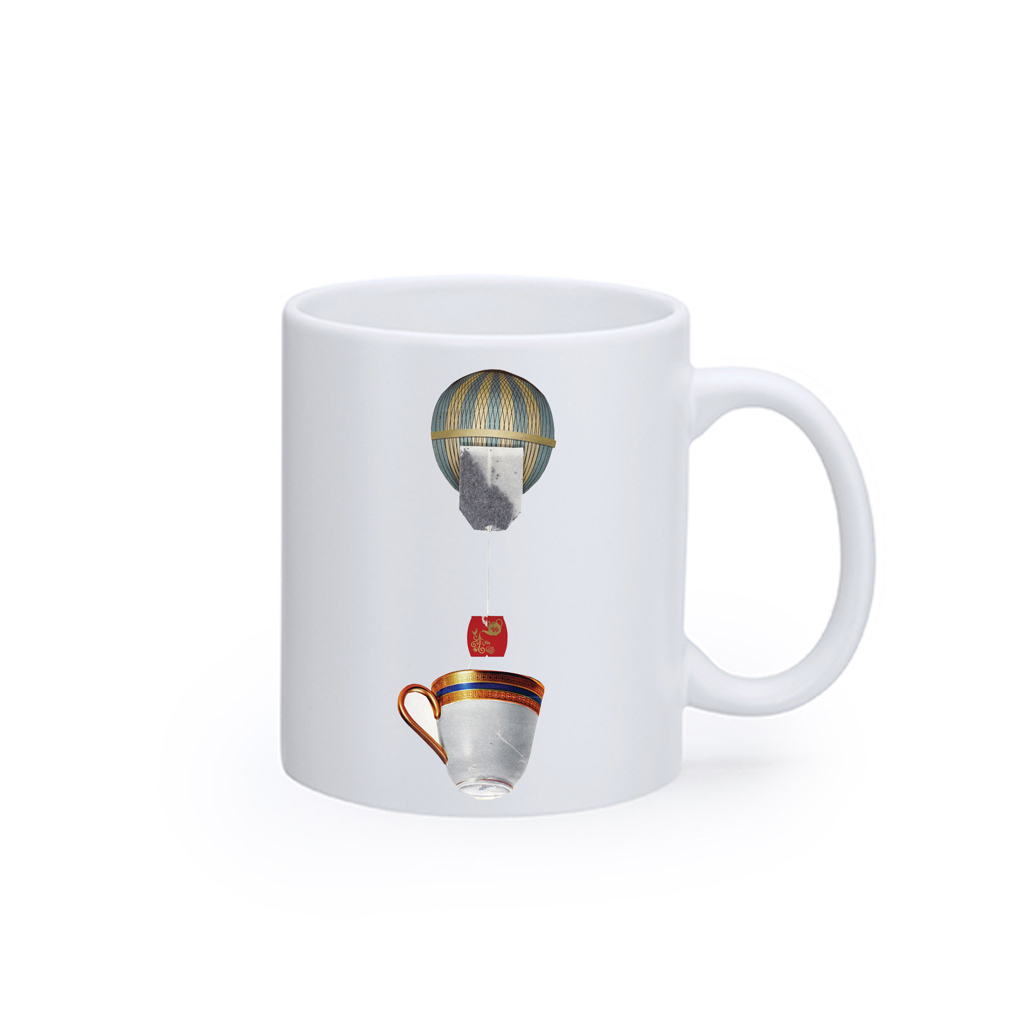 Hot tea air balloon