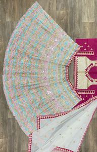 <strong>New</strong> Arrived Now in Trend Designer <strong>Lehenga</strong> Top in <strong>New</strong> Fancy Style Heavy Faux Georgette Material and 5mm Sequence Embroidery Work