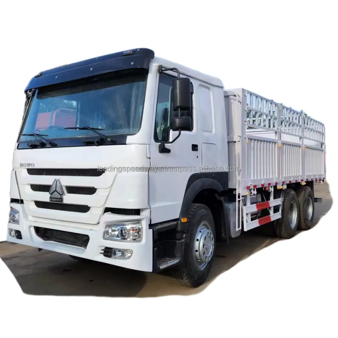 6X4 HOWO cargo truck used sinotruk 10wheel van truck 30ton sinotruck cargo truck good condition cheap price