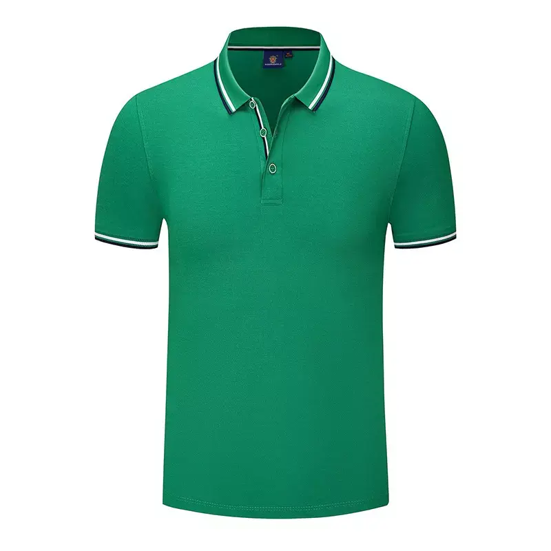 Camiseta polo logotipo privado, camisa verde de algodão para homens, super qualidade, roupa urbana, camiseta polo unissex 2022, verde c