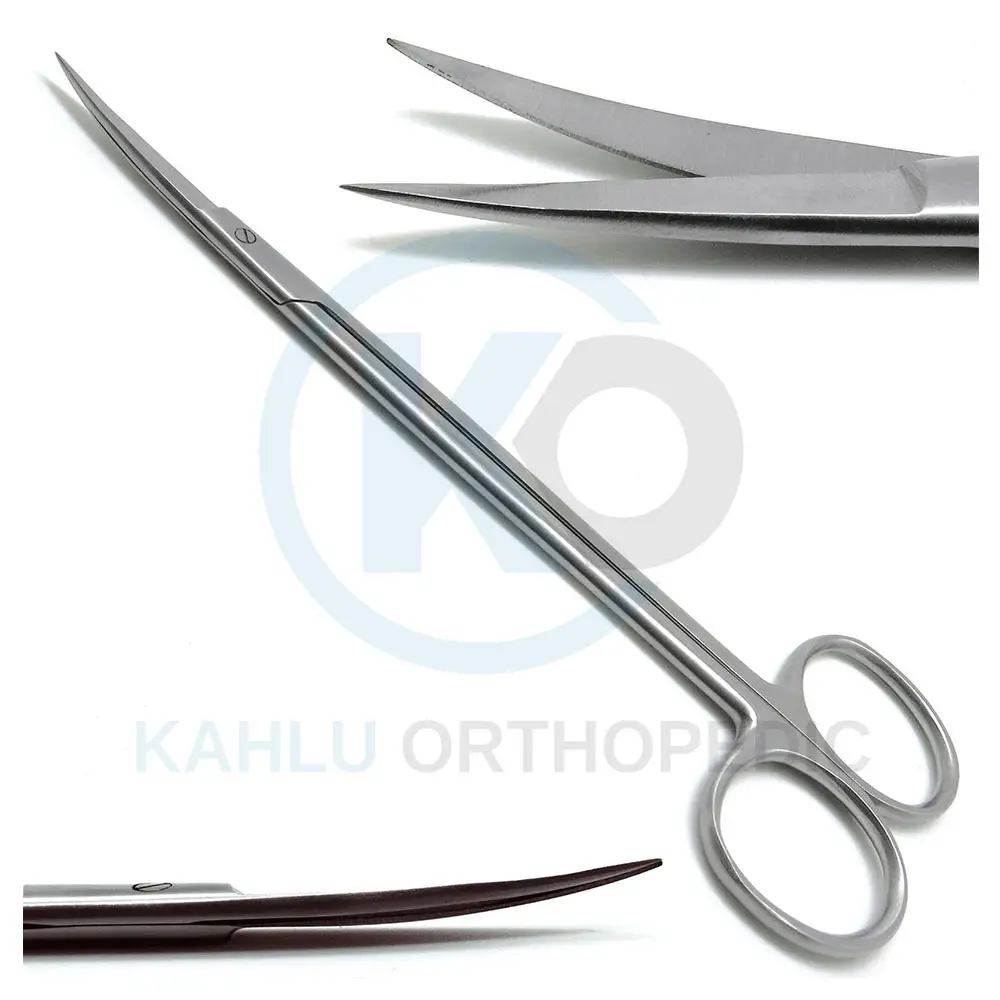 Irish Curved Scissors Ortho pä disches chirurgisches Instrument und Pinzetten instrumente Schere