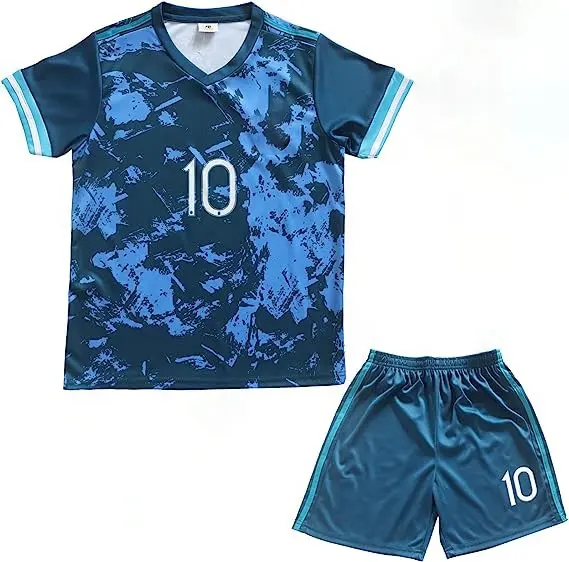 Niños personalizar uniformes de entrenamiento fútbol Jersey adulto fútbol Jersey ropa conjunto para niños niñas niños