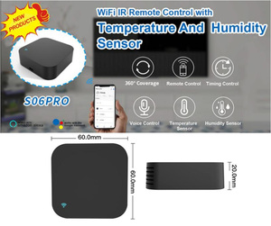 Telecomando IR wi-fi con sensore di temperatura e umidità telecomando multifunzione Tuya Smart WiFi a infrarossi - Product Image 2