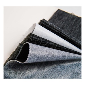 服装用途黑色/白色衬里-Mex无纺布100% 聚酯材料批发来源越南 - Product Image 2