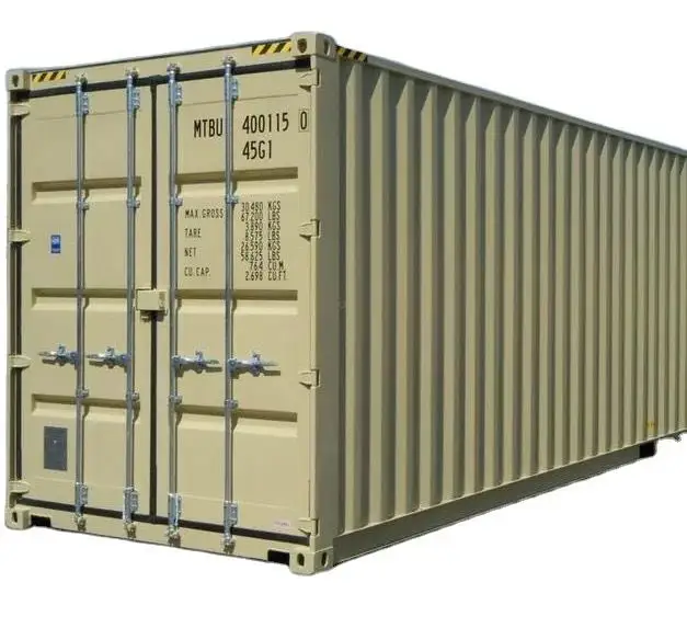 Yeni ve nakliye depolama için ISO9001 standart yüksek küp 40ft kuru konteynerler kullanılır