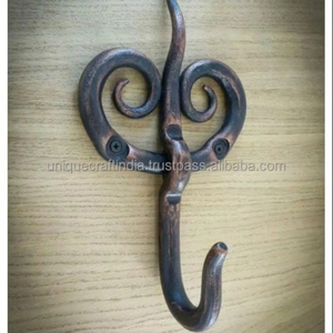 UCI从印度价格最低的壁挂式钩形铁钩金属衣钩 - Product Image 4