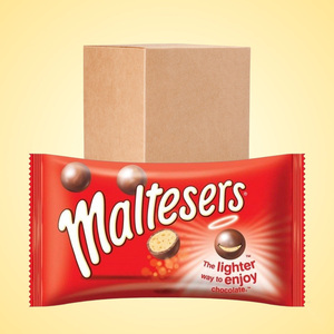 Toptan satış maltedelicious lezzetli gevrek çikolata malt topları sunan