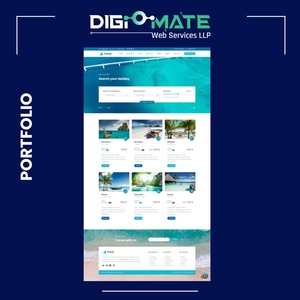 Modern and <strong>responsive</strong> website development crafted for travel agencies - Product Image 5