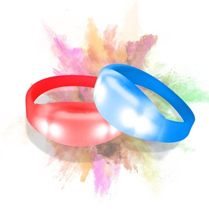 Концертные браслеты на заказ с дистанционным управлением Pulsera LED Audioritmicas Xyloband программируемый браслет для вечеринки LED - Product Image 1