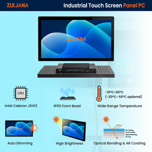 Computadora industrial integrada todo en uno con pantalla de tableta para quioscos y sistemas POS, PC con panel táctil capacitivo a precio barato - Product Image 2
