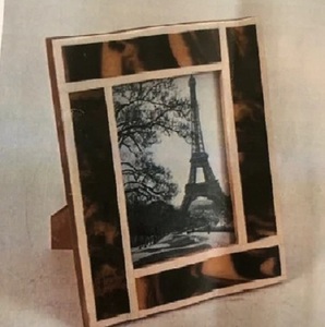 黑白条纹8x10相框木制相框，用于墙壁安装或桌面高质量 - Product Image 6