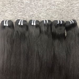 100% doğal ham bir donör saç, saç ekleme, Genius atkı herhangi bir miktar ile iyi fiyat - Product Image 6