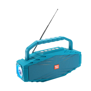 Torch Light Portable Speaker TG804 Waterproof Outdoor Column Wireless Speaker Subwoofer Sound Box with FM/ TF Card/ U Disk <strong>Input</strong> - Product Image 5