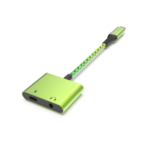 תפוח Mfi מוסמך usb ג עד 3.5 מ "מ מתאם