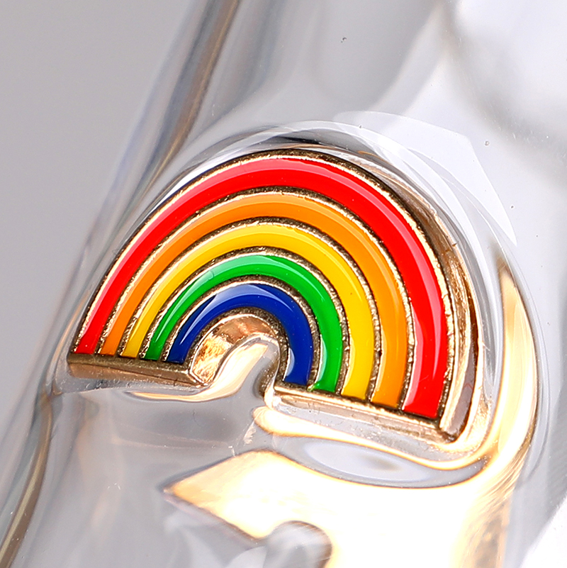Arc-en-ciel en émail