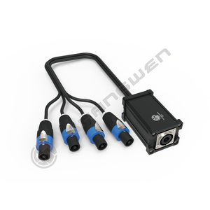 Equipo de iluminación de escenario de audio y vídeo Caja de distribución de conexiones de altavoces eléctricos con conectores de audio y vídeo de salida de entrada - Product Image 6