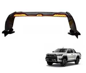 Yeni varış 4x 4 LED ışık kamyonet GR Roll Bar dış aksesuarları ile HILUX için TOYOTA için 2015-2025 için spor Roll Bar