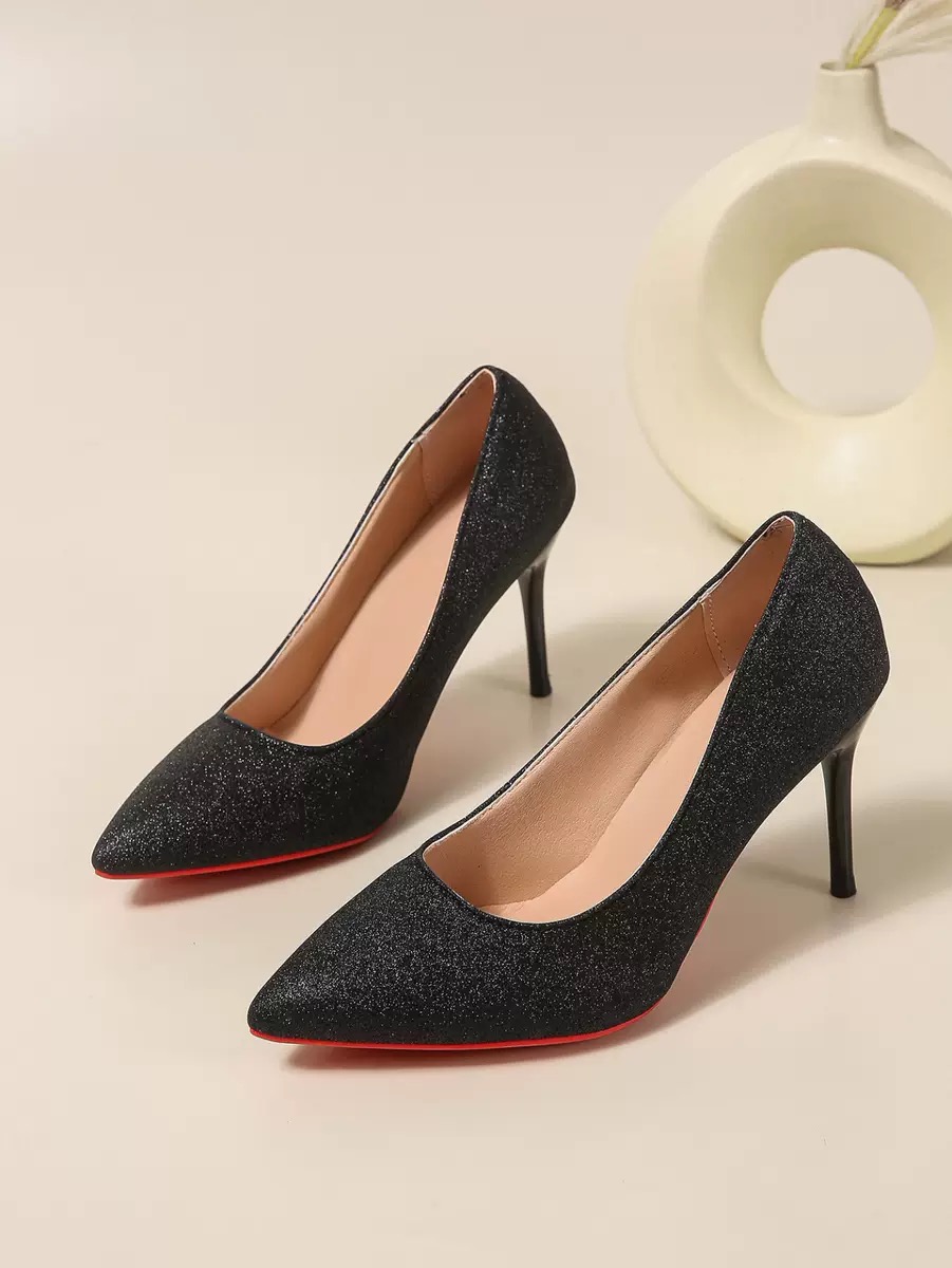 Tacco nero altezza 7cm