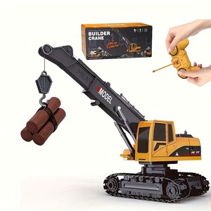 YX 1/24 RC vinç kamyon, Boys & Model koleksiyoncular için Mini uzaktan kumanda oyuncak 2.4GHz 6 kanal - Product Image 1