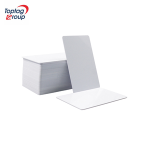 定制打印智能卡RFID白色塑料员工身份证智能门禁卡 - Product Image 1