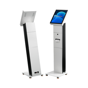 ตู้โชว์การจัดการคิวแบบตั้งพื้นไร้สายพร้อมหน้าจอสัมผัสแบบตัวเก็บประจุ PCAP IP65การจัดอันดับ - Product Image 2
