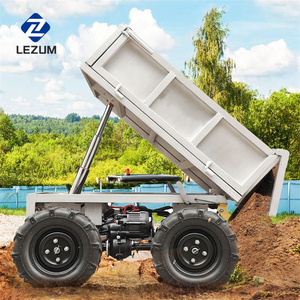 Vehículo de Transporte Todoterreno de Venta Directa de Fábrica para Granjas y Huertos con Orugas Eléctricas <span class=keywords><strong>UTV</strong></span> ATV 4x4 Mini Dúmper Remolque | Reclutando Distribuidores - Product Image 3