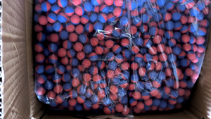 Kapı açıklıkları veya nesne işaretleme projeleri için şüpheli tanımlaması için PowderBall yıkanabilir işaretleme boya topları - Product Image 2