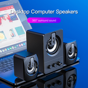 台式电脑2.1通道多媒体扬声器声音低音炮笔记本迷你Usb扬声器 - Product Image 2