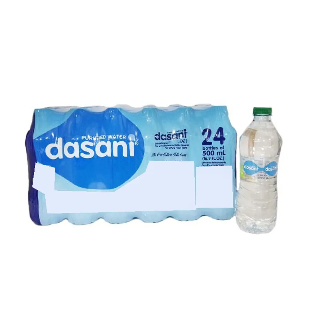 Agua mineral Agua Dasani PH saludable 7,79 Etiqueta privada baja 510 ml Precio bajo